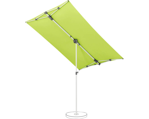 Suncomfort by Glatz Parasol FlexRoof 210x150 cm kiwi - HORNBACH