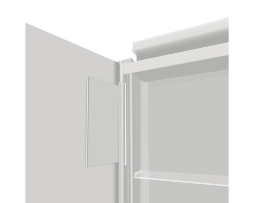 Vue détaillée d''une armoire avec amortisseur de porte