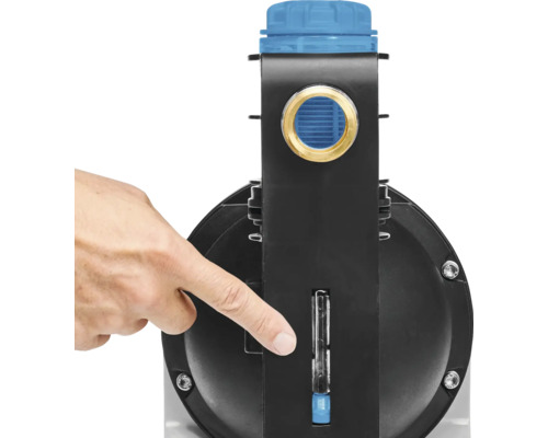 Station de relevage des eaux usées avec commande manuelle