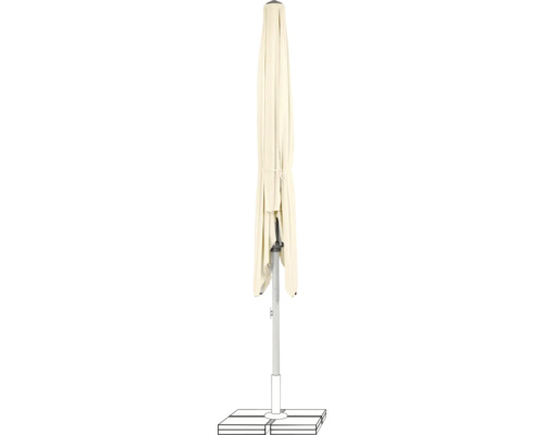 Parasol de jardin fermé avec support