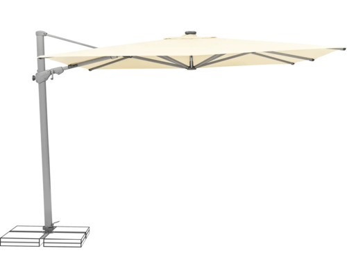 Freiarmschirm mit Fuss