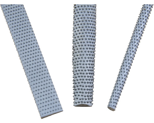 Drei Raspeln in verschiedenen Formen