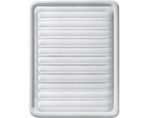 Bac d''égouttage avec structure rainurée