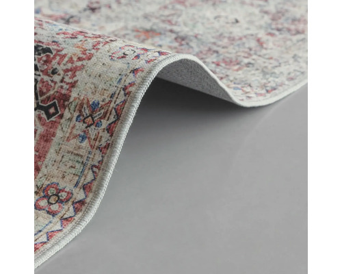 Vue détaillée d''un tapis à motifs