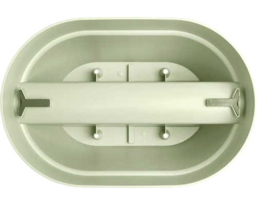 Jardinière en plastique vue de dessus