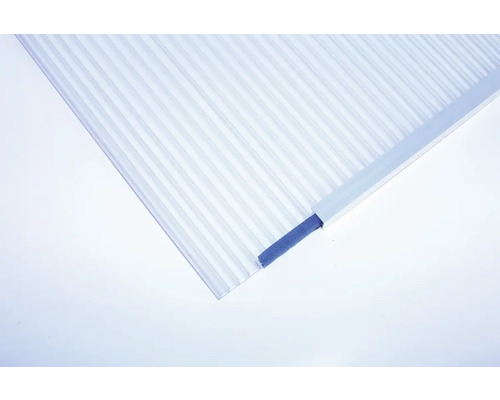 Plaque translucide en polycarbonate profilée