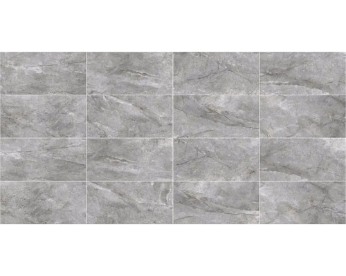 Carreaux gris aspect marbre