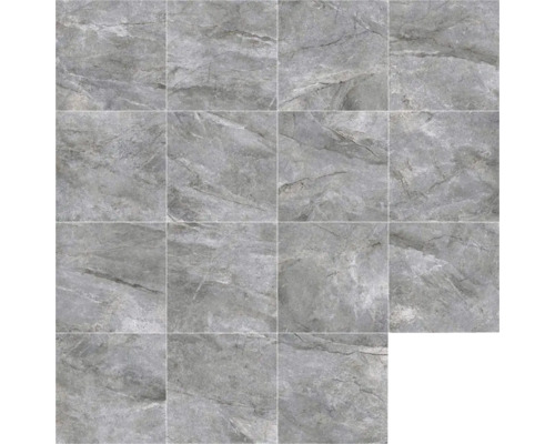 Mehrere graue Fliesen mit Marmormuster
