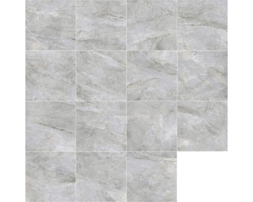 Carreaux aspect marbre, adaptés aux revêtements muraux et de sol