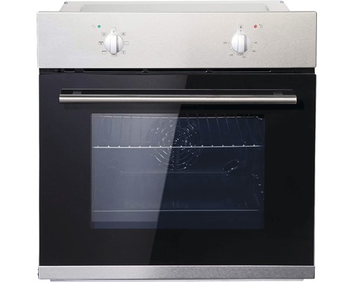 Four encastrable avec porte en verre et boutons rotatifs