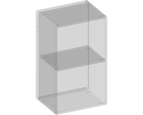 Étagère murale avec deux compartiments