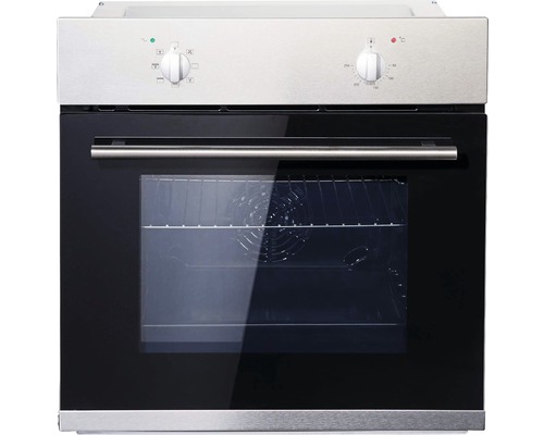 Four encastrable avec porte en verre et boutons rotatifs