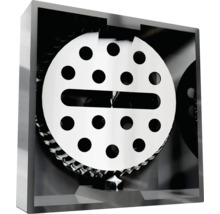 Siphon de sol en acier inoxydable avec motif perforé