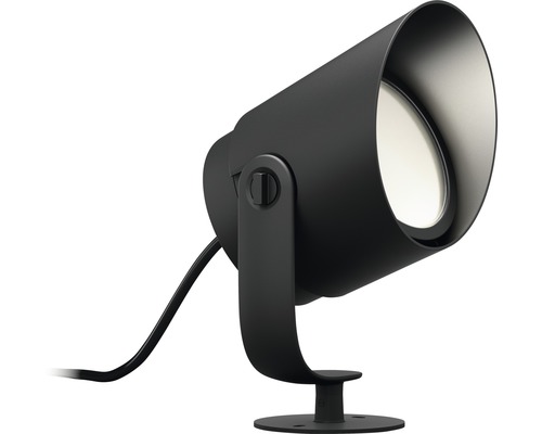 Projecteur de jardin noir pour éclairer les espaces extérieurs