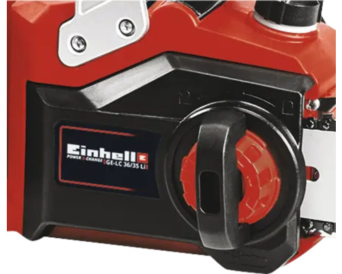 Vue détaillée d''une tronçonneuse Einhell