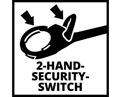 Symbole pour interrupteur de sécurité à deux mains