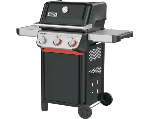 Barbecue à gaz Weber Spirit avec trois brûleurs et tables d''appoint