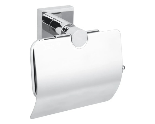 Toilettenpapierhalter mit Deckel aus Metall