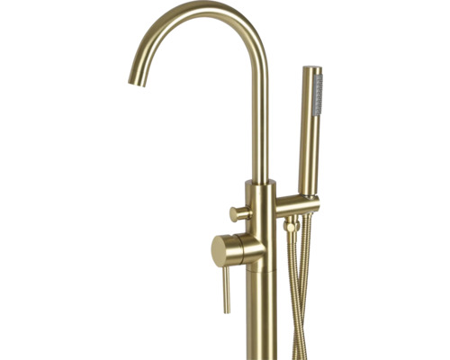 Robinet de baignoire îlot avec douchette