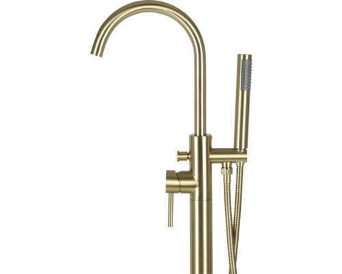 Robinet de baignoire îlot avec douchette