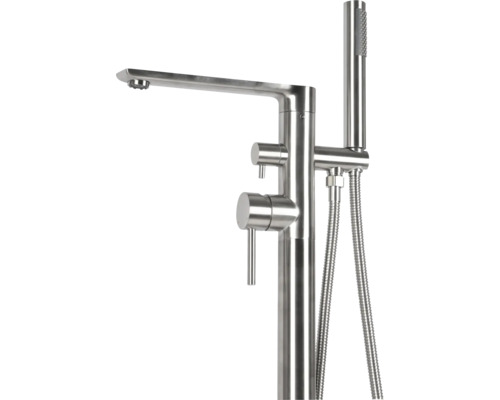 Robinet de baignoire îlot avec douchette