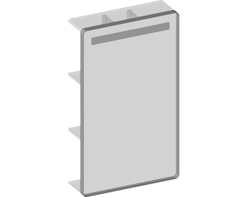 Tablette d''étagère avec paroi latérale