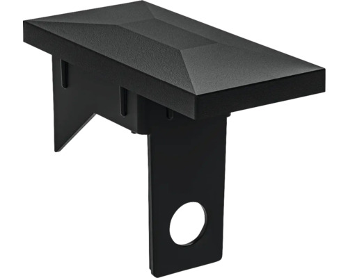 Support de poteau de clôture pour montage sur clôtures