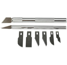 Kit de couteaux de bricolage avec différentes lames