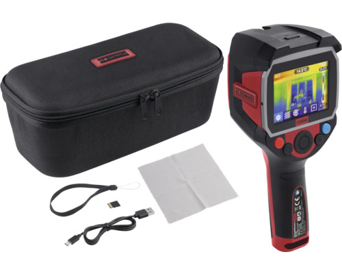 Caméra thermique avec mallette de transport et accessoires