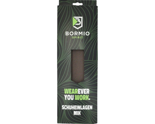 Verpackung Bormio Schuhsohle Mik