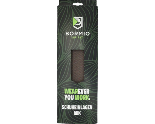 Verpackung der Bormio Spirit Schuheinlagen MIK