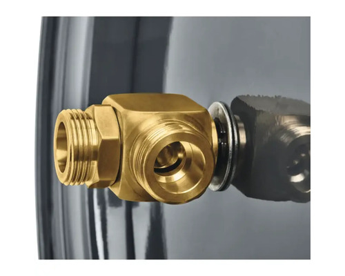 Té en laiton avec filetage