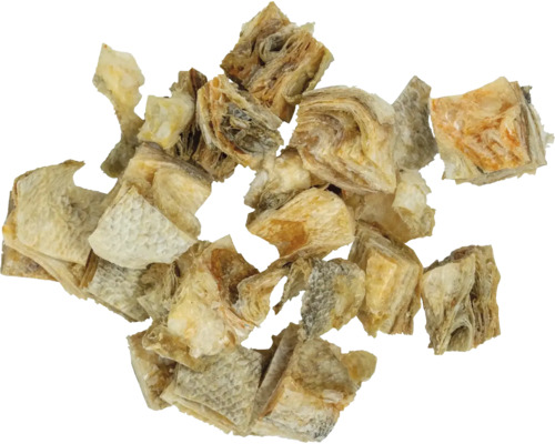 Cubes de poisson séchés pour animaux de compagnie