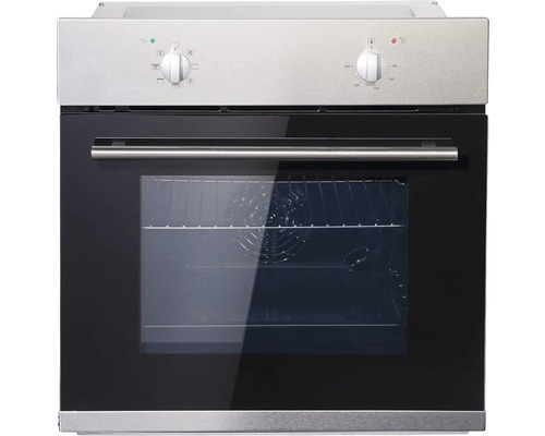 Four encastrable avec porte en verre et boutons rotatifs