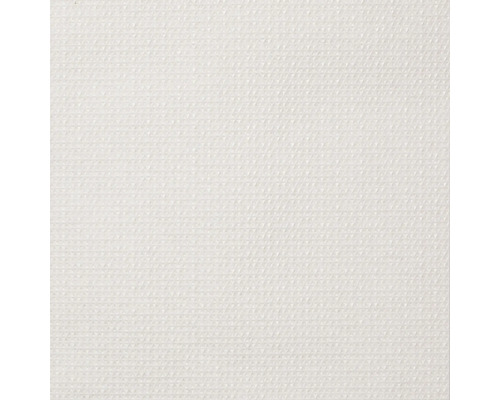 Papier peint gaufré blanc avec motif triangulaire.