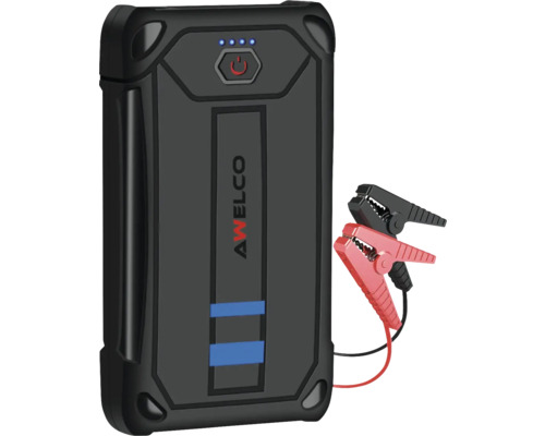 Démarreur d''urgence Awelco avec pinces de batterie