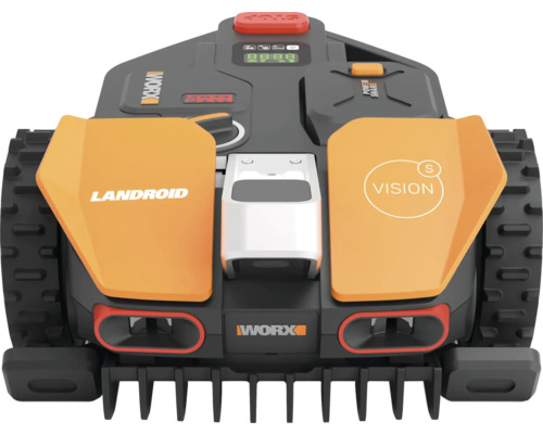 Vue de face du robot tondeuse Worx Landroid