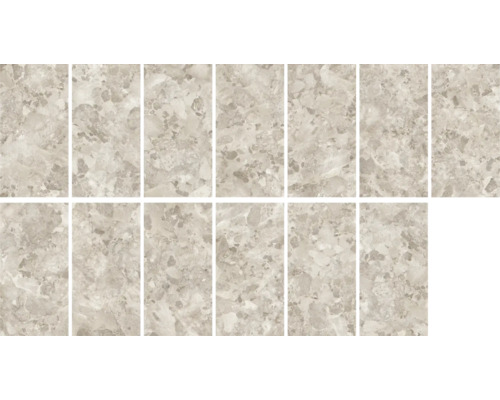 Mehrere Fliesen mit gesprenkeltem Muster