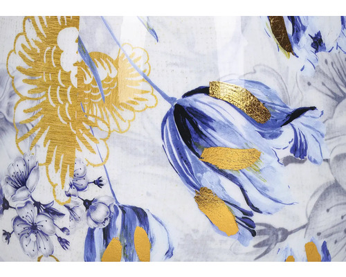 Blumendesign mit Goldakzenten