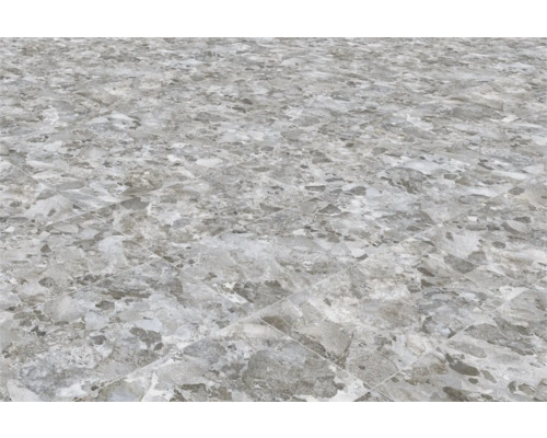 Graue Bodenfliesen mit Steinmuster