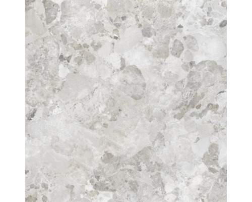 Carrelage gris avec motif de pierre