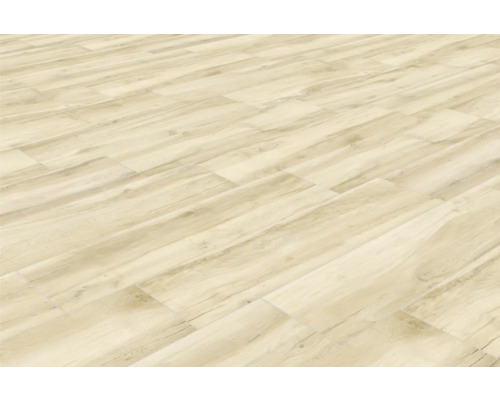 Revêtement de sol aspect bois posé