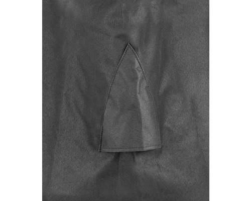 Gros plan d''une housse avec une ouverture triangulaire