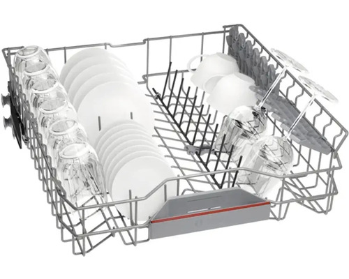 Geschirrspüler Oberkorb mit Geschirr
