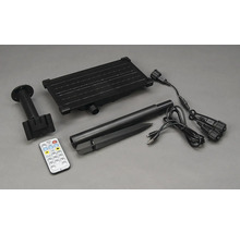 Kit de pompe de bassin solaire avec télécommande et accessoires