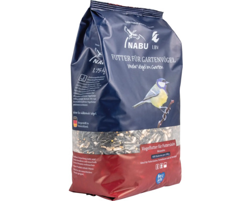 Aliments pour oiseaux de jardin NABU, paquet de 1,75 kilogramme