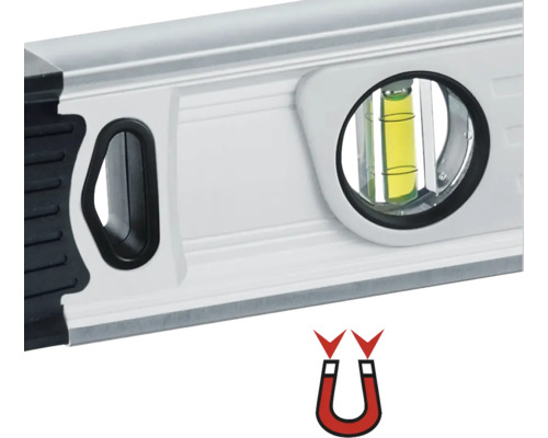 Wasserwaage mit Magnet