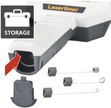 Laserliner Inspektionskamera mit Zubehör und Aufbewahrungshinweis