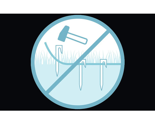 Symbole: Ne pas enfoncer avec un marteau