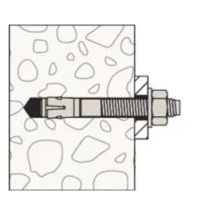Illustration d''un boulon d''ancrage dans le béton